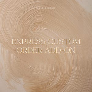 Express benutzerdefinierte Bestellung fügen | Rush My Order | Upgrade für die vorrangige Verarbeitung | Individuelle Einladungskarte Fast Track