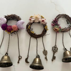DIY Witch Bell Kit—Handmade Protection Charm with Natural Elements