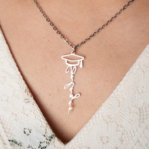 Personalized Jewelry,Personalized Gift,Graduation Gifts Jewelry: Custom Name Necklace,Name Jewelry for Graduate,jewelry for graduate