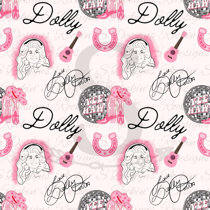 Dolly Parton Pattern - Etsy