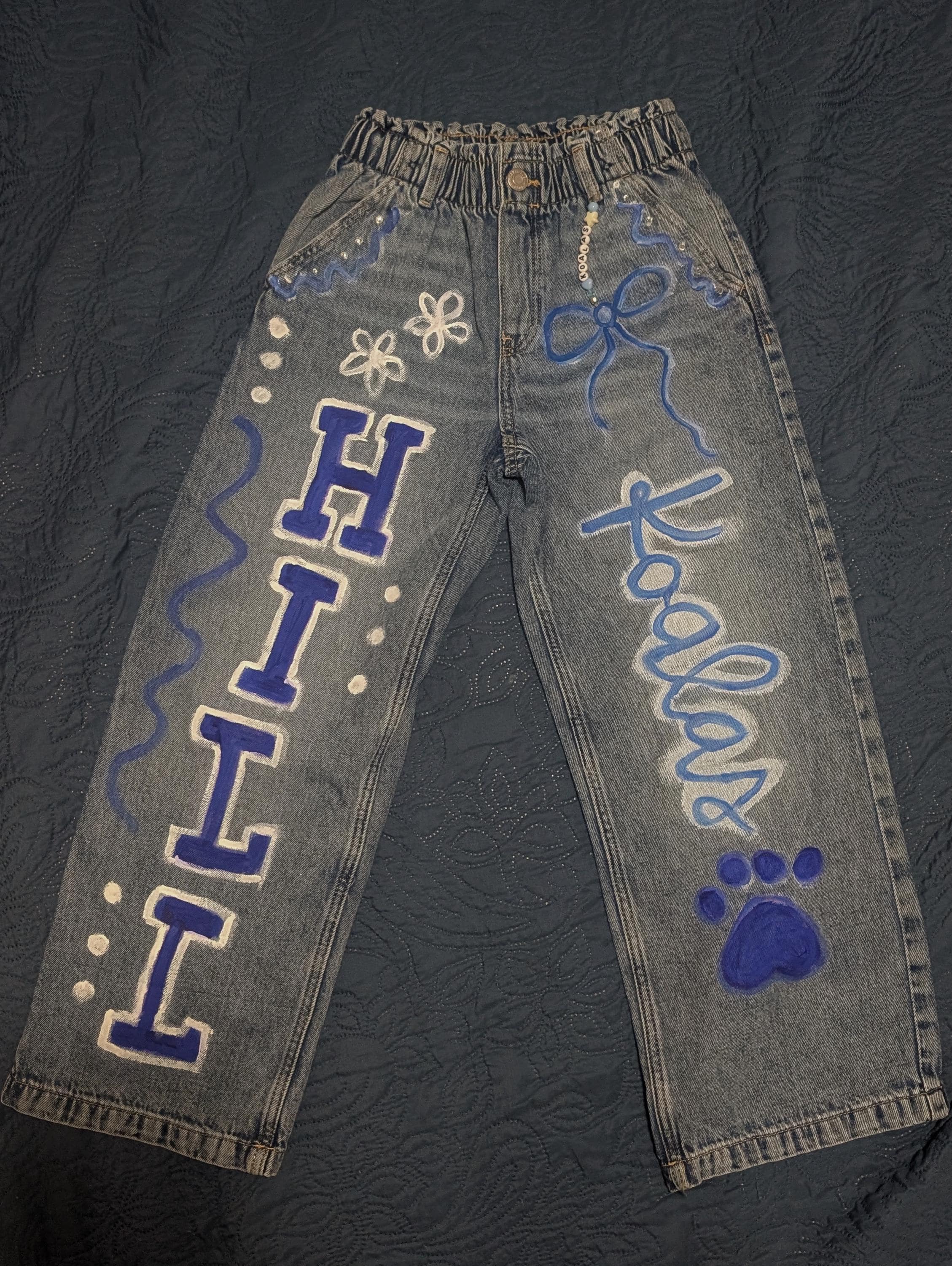 Custom Spirit /Senior Jeans - Hand-Painted