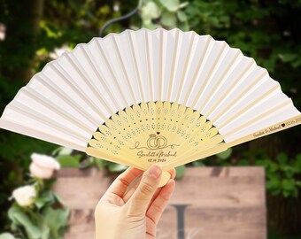 Personalized Wedding Favors, Beach Wedding Ceremony Fans, Summer Party Favors, Baby Shower Gifts, Wedding Program Fans, Valentines Day Gifts