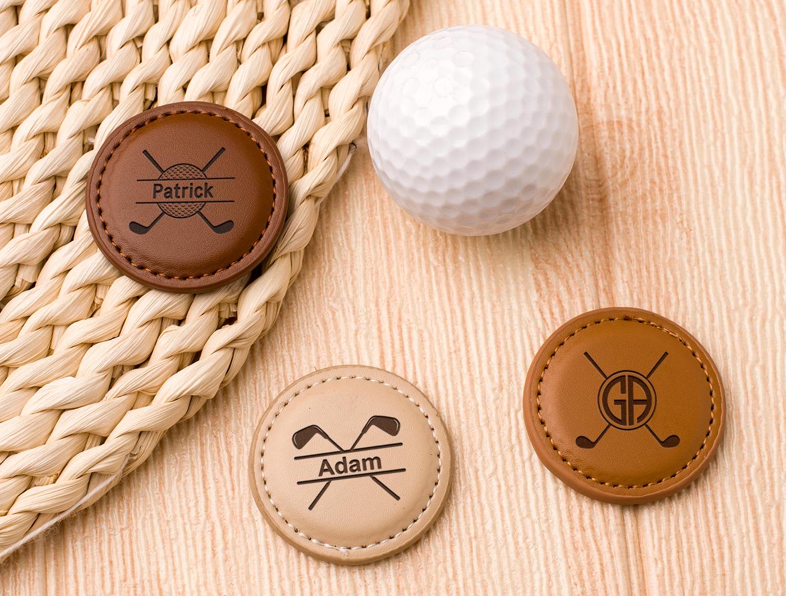 Personalisieter Golfball-Stempel Mit Metallkoffer - Individuelle Golfballmarkierung