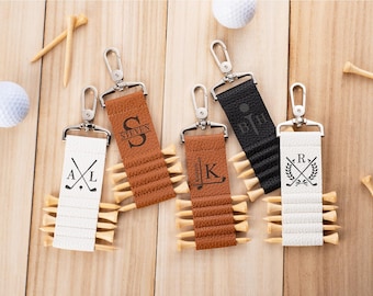 Golf Tee Tag,Personalized Golf Gifts for Men or woman,Groomsmen Gifts,Engraved Golf Tee for Golfer Gifts,Custom Golf Accessories