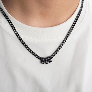 Personalized Dad Gift, Father’s Day Jewelry, Kids Name Necklace,Engraved Men’s Necklace,Gift for Father&#39;s Day Valentine&#39;s Day,Daddy Necklace