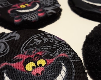 lingettes lavables alice in woderland cheshire cat en lot et options