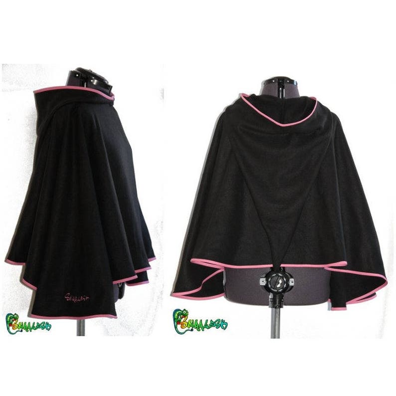 Cape poncho capuche lutine personnalisable image 1