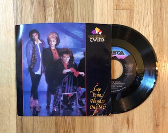 Thompson Twins - Lay Your Hands On Me 7 inch 45 Single 1985 Vinyl Record New Wave Hit