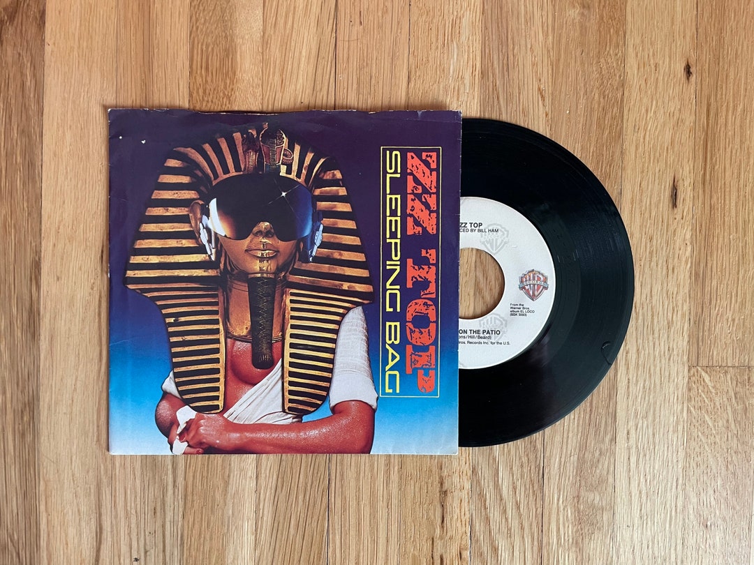 ZZ Top Sleeping Bag 7 45 Single 1985 Vinyl Record Southern Rock Classic Etsy
