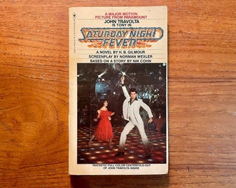 Saturday Night Fever Film Novelization 1977 Paperback Book Pop Culture Classic