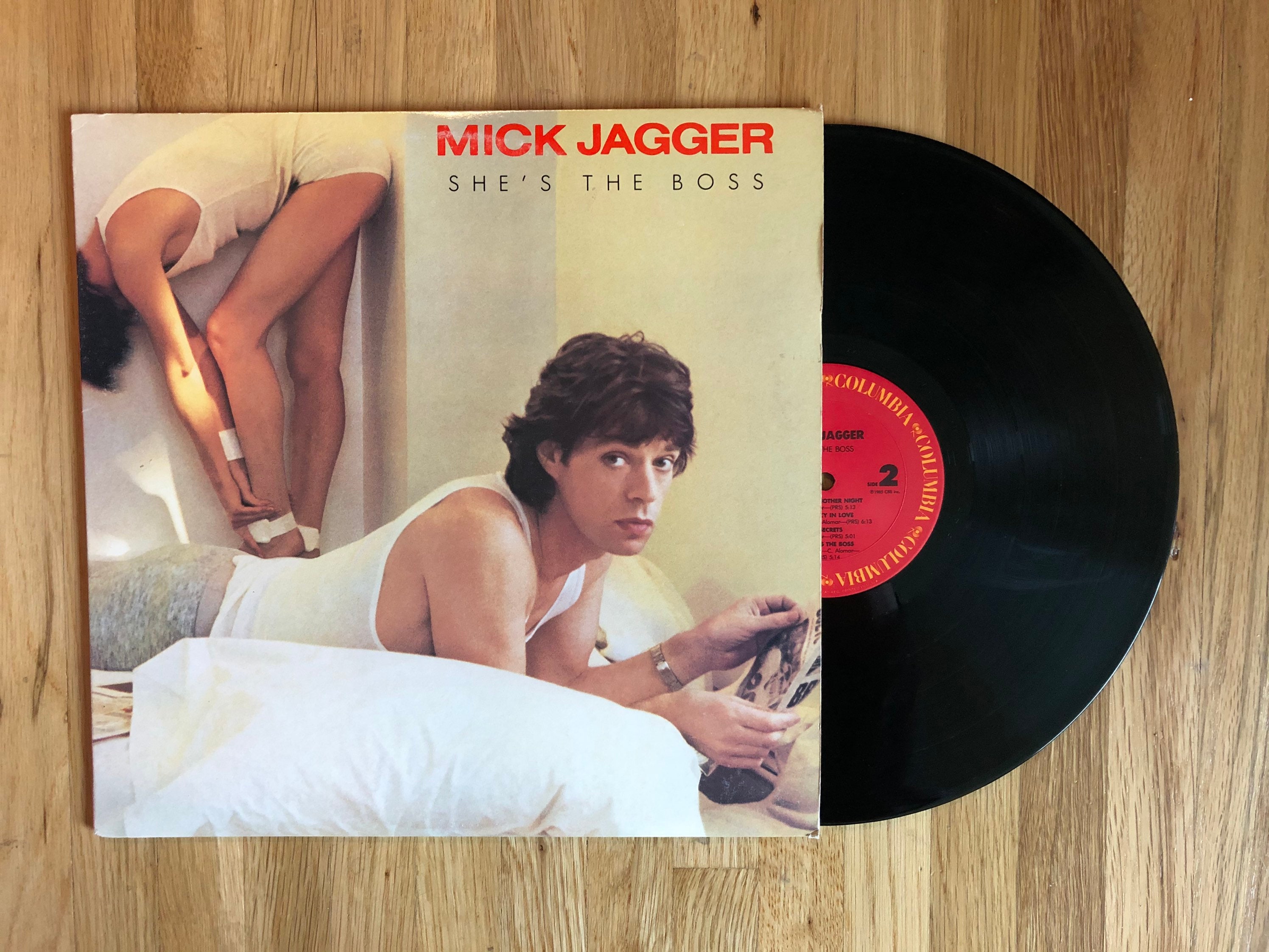 Vinyl Record Album Mick Jagger She's the Boss LP 1985 Etsy Ireland Vinyl Record Album Mick Jagger She's the Boss LP 1985 Etsy Ireland