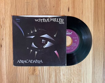 The Steve Miller Band - Abracadabra 7" 45 Single 1981 Vinyl Record Pop Guitar Rock