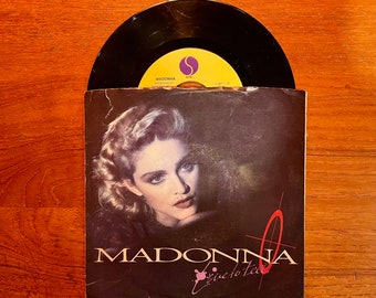 Madonna - Live To Tell 45 Single 1986 Vinyl Record Pop Diva Dance Icon