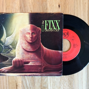 The Fixx Driven Out 7 inch 45 Single 1988 Vinyl Record Pop New Wave Synth Bild 1