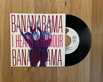 Bananarama - I Heard A Rumour 7" 45 RPM Vinyl Record 1987 Single Pop Dance Hit