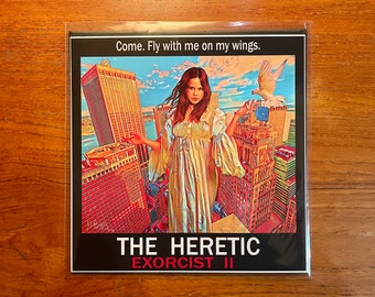The Heretic Exorcist II Film Theme 7" 45 1977 Single Custom Sleeve Art ONLY