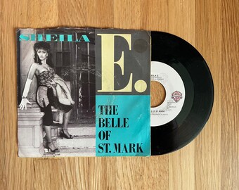 Sheila E. - The Belle of St. Mark 7 inch 45 RPM 1984 Vinyl Record Pop Funk Dance Single