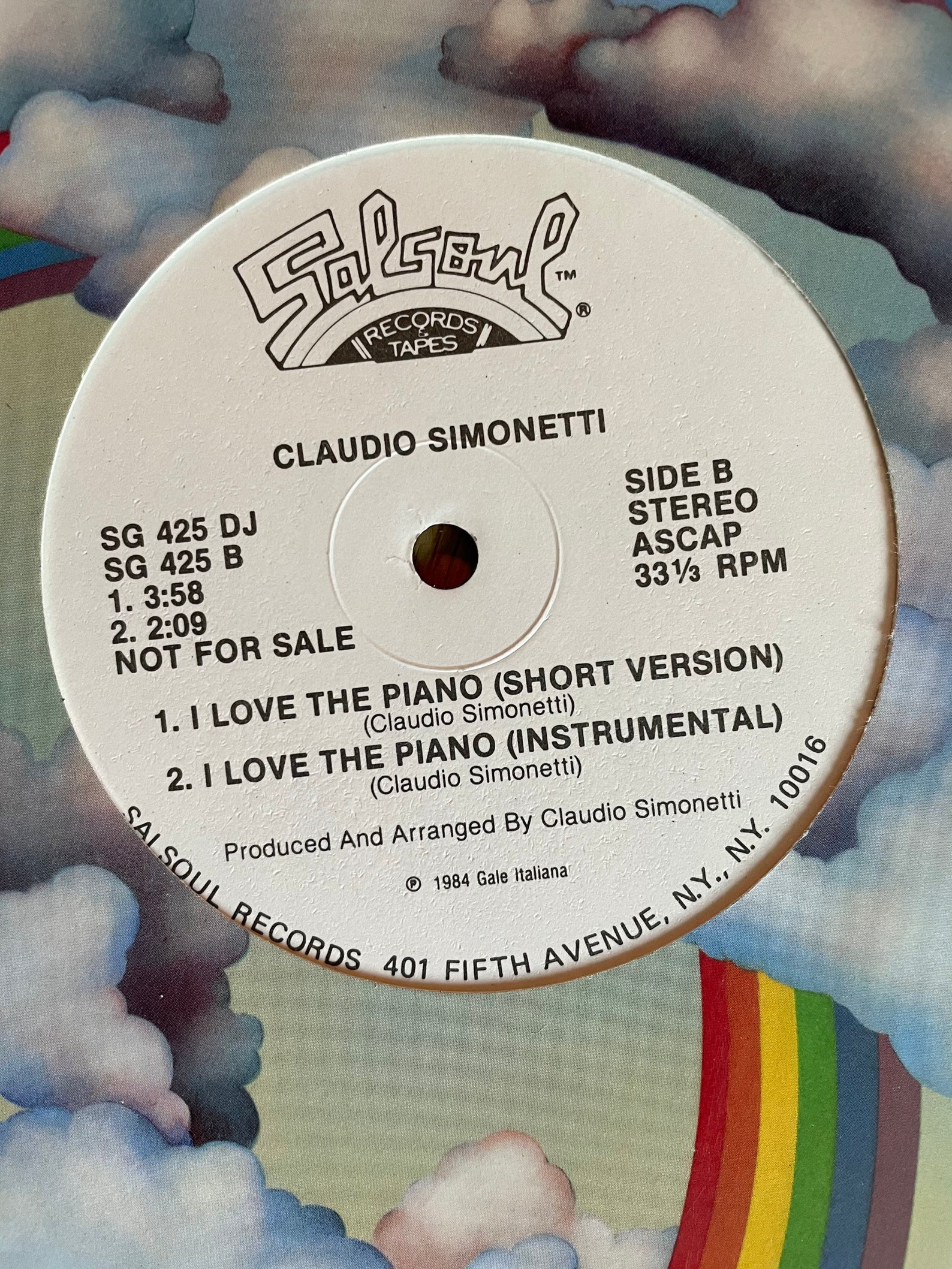 Claudio Simonetti I Love The Piano