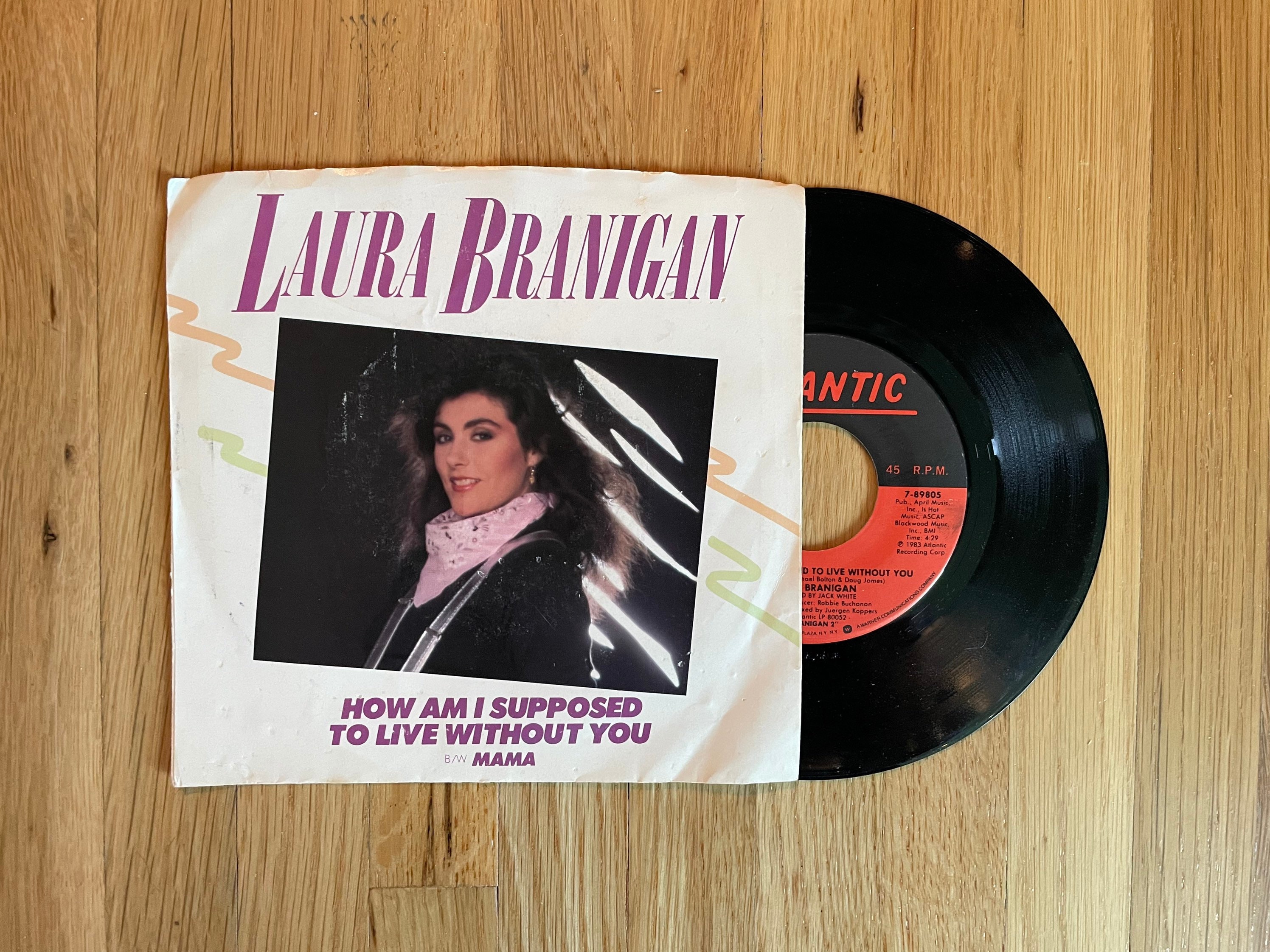 Kritik tale Laboratorium Vinyl Record Laura Branigan How Am I Supposed To Live - Etsy 日本