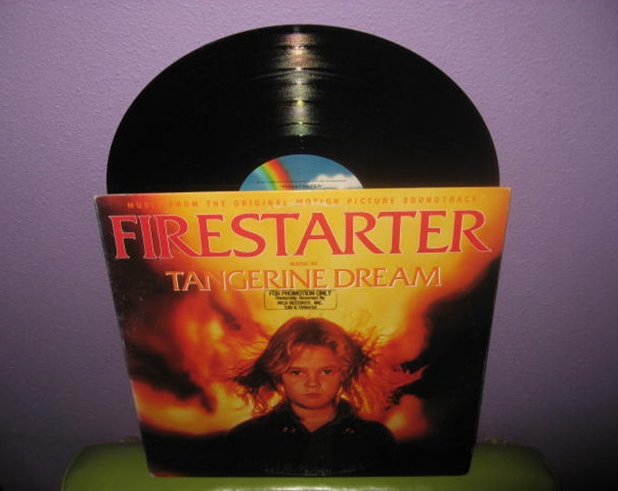 Rare Vinyl Record Firestarter Original Soundtrack LP 1984 Etsy