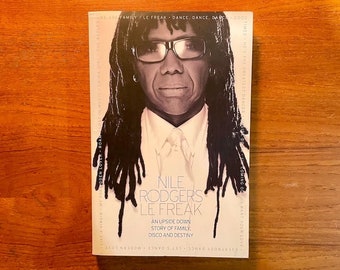 Le Freak by Nile Rodgers UK First Edition Softcover Book Autobiography Memoir