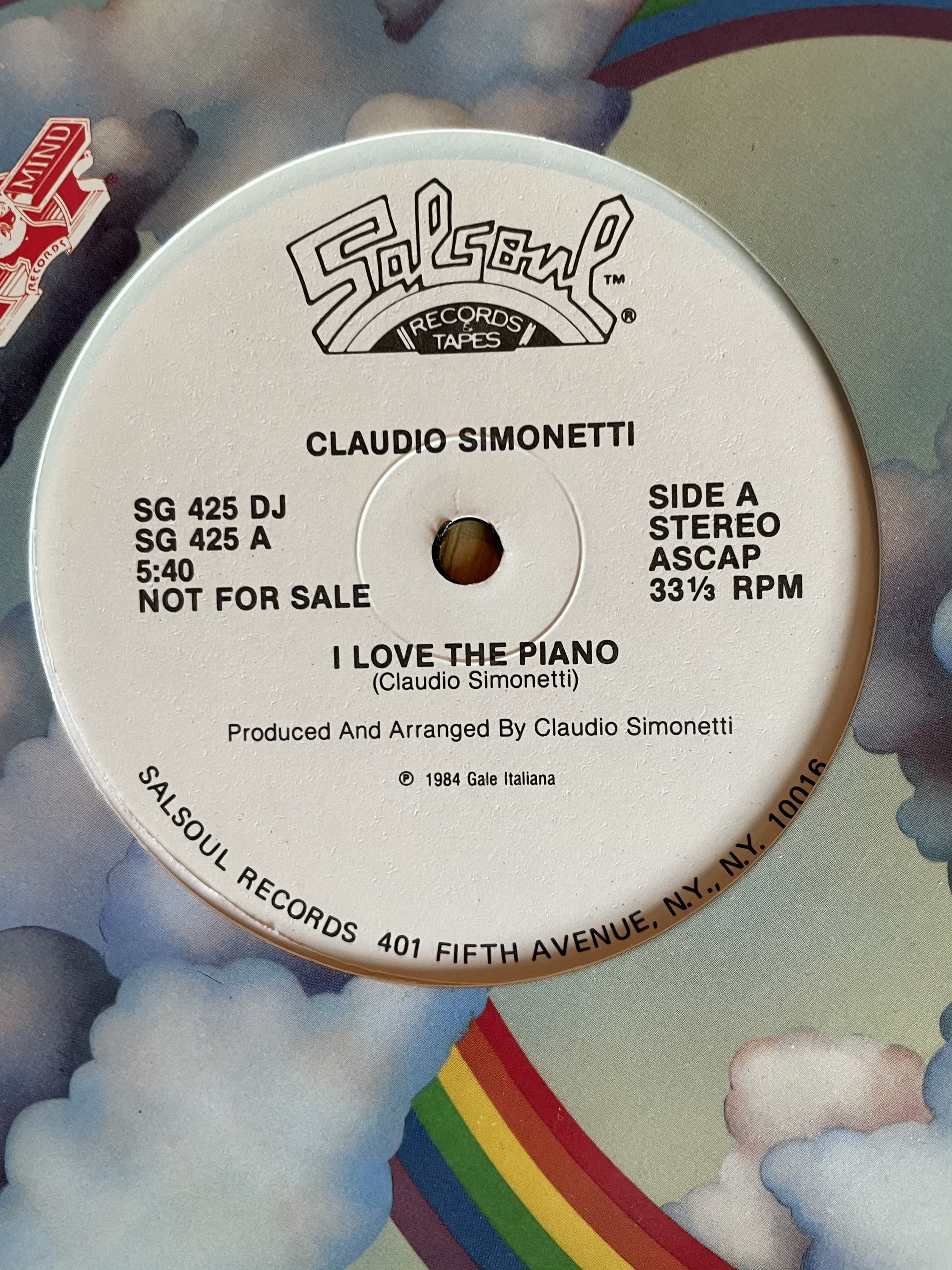 Claudio Simonetti I Love The Piano