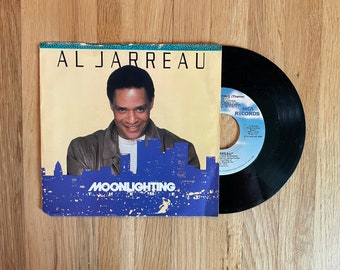 Al Jarreau - Moonlighting 7" 45 RPM Single Vinyl Record 1987 TV Series Theme