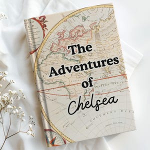 Personalized Travel Journal Gift, Custom Travel Diary, Travel Memory Book, World Travel Journal, Study Abroad Journal, Travel Lover Gift