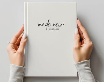 Personalized Baptism Journal: Christian Gift for Teen, Daughter, Goddaughter, Women