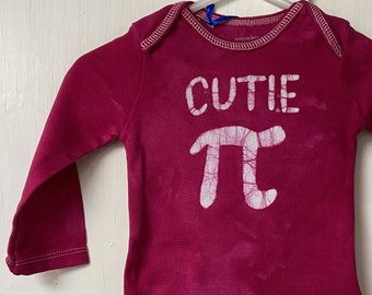 Cutie Pi Baby, Pi Day Bodysuit, Pi Day Baby Shirt, Nerdy Baby Gift, Engineering Baby Gift, Math Baby Gift, Baby Shower Gift (6-9 months)