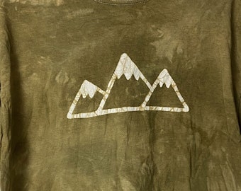 Mountain Shirt, Hiking Shirt, Mens Mountain Shirt, Womens Mountain Shirt, Gift for Hiker, Ladies Mountain Shirt, Mountain T-Shirt (XL)