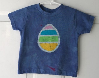 Kids Easter Shirt, Blue Easter Egg Shirt, Boys Easter Shirt, Girls Easter Shirt, Easter Gift for Boy, Easter Gift for Girl (18 months) SALE