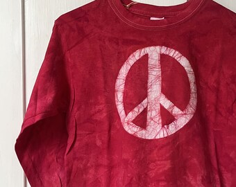 Kids Peace Sign Shirt, Red Peace Sign Shirt, Boys Peace Sign Shirt, Girls Peace Sign Shirt, Kids Peace Shirt, Red Peace Shirt (8)