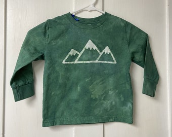 Mountain T-Shirt, Kids Mountain Shirt, Boys Mountain Shirt, Girls Mountain Shirt, Kids Hiking Shirt, Mountain Lovers Shirt, Hiker Top (3T)