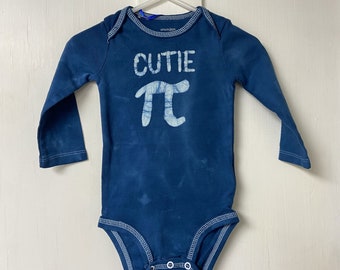 Cutie Pi Baby, Pi Day Bodysuit, Pi Day Baby Shirt, Nerdy Baby Gift, Engineering Baby Gift, Math Baby Gift, Baby Shower Gift (12 months)