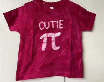 Kids Pi Day Shirt, Toddler Pi Day Shirt, Cutie Pi Shirt, Kids Math Shirt, Kids Cutie Pi Shirt, Nerdy Kids Shirt, Pink Pi Day Shirt (2T)