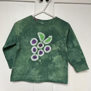 Kids Grape Shirt, Girls Grape Shirt, Boys Grape Shirt, Finger Lakes Wine Shirt, Napa Wine Shirt, Green Grape Shirt 18 months image 1