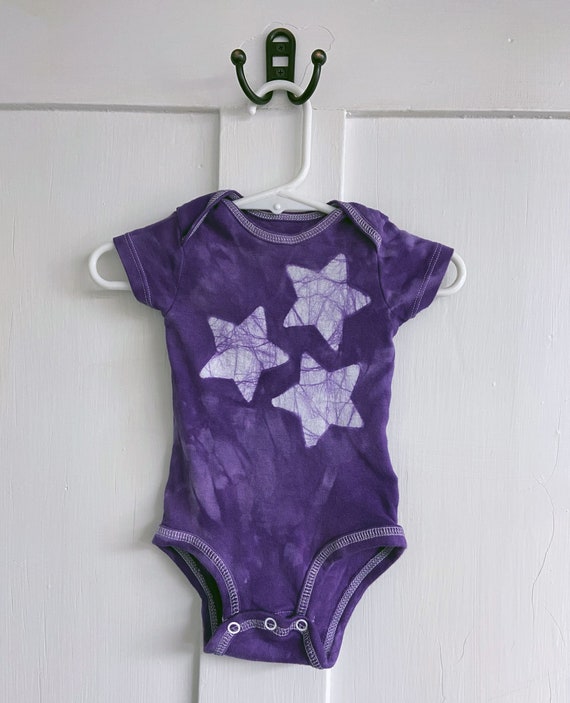 purple baby bodysuit