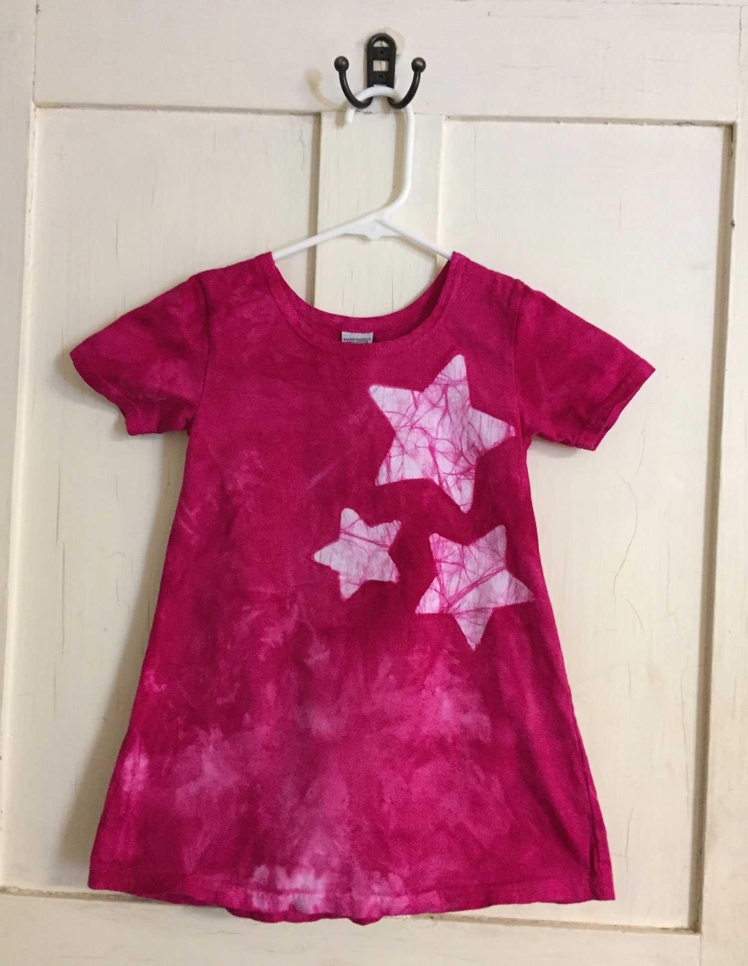 Hot Pink Short Dress On Hanger