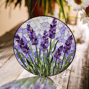 Stain Glass Lavender - Etsy