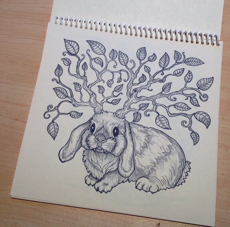 Cute & Creepy Colors Art Coloring Book for all ages / | Etsy