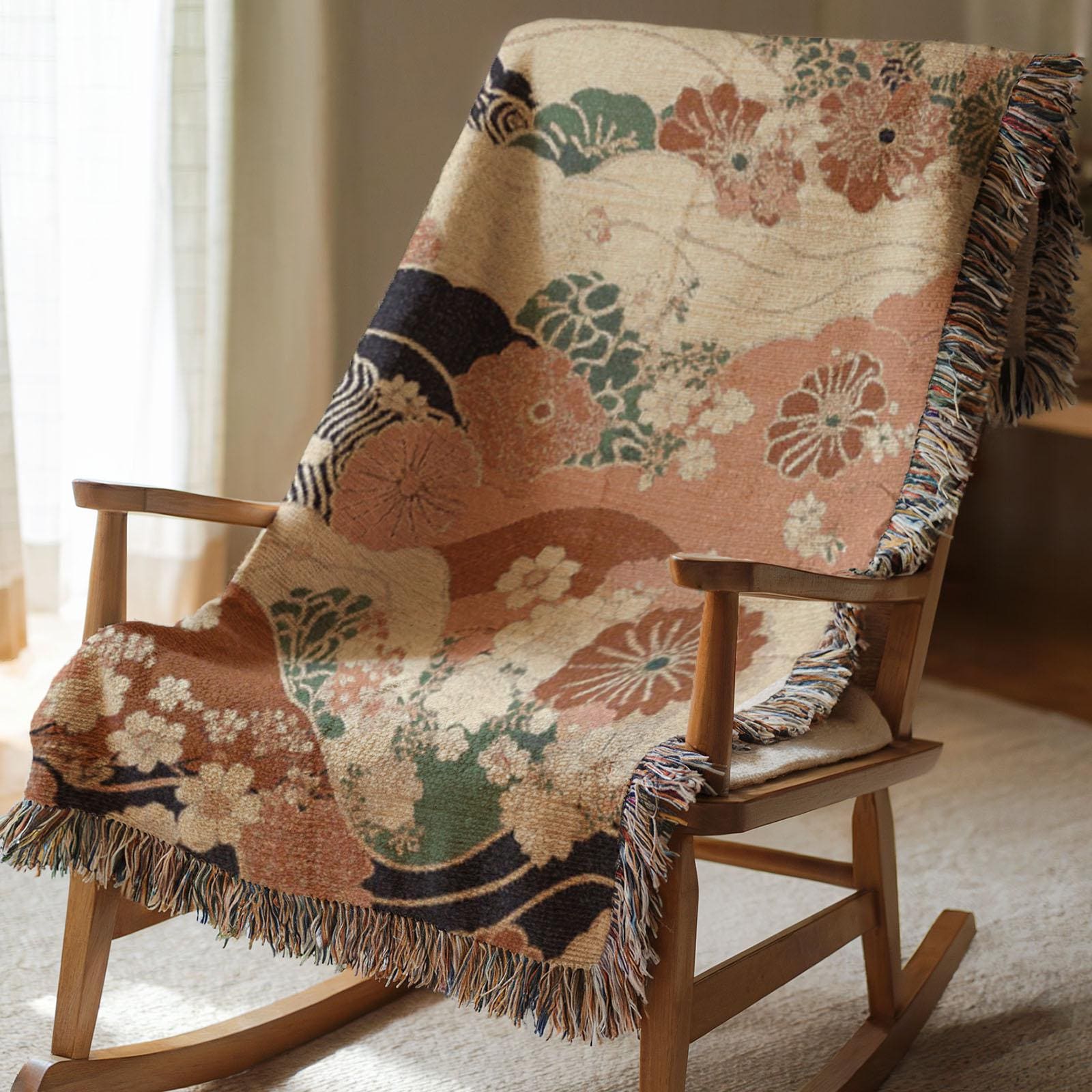 Vintage Japanese Blanket - Etsy