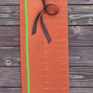 18 WALDORF Stockmar Lyra GIANT Pencils Holder Roll (ORANGE)