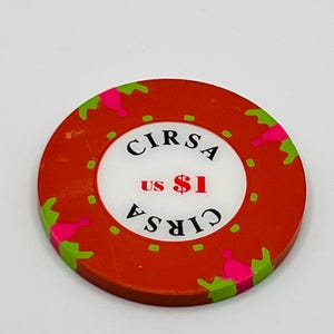 Vintage Cirsa Casino Czech Republic Casino Poker Chip