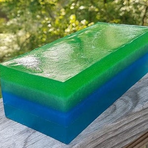 Southern Breeze Glycerin Soap Loaf, handmade wholesale soaps, bar soaps