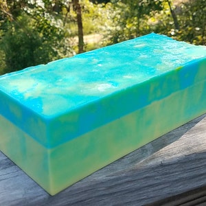 Hawaiian Coconut- Shea Butter Soap , BEST SELLER, Handmade Wholesale Soap, Soap Loaf