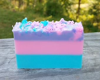 Mermaid Dust Soap, Soap Bar - READY TO SHIP