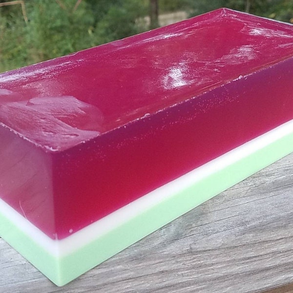 Pink Watermelon Soap, handmade wholesale soaps, Soap Loaves