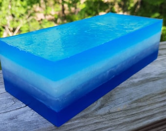 Handmade Sea & Sky Glycerin and Olive Oil Soap