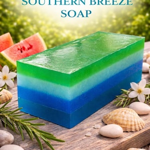 Southern Breeze Glycerin Soap Loaves